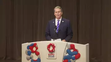 US Treasury Secretary Scott Bessent speaks in Japan