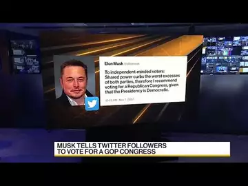 Elon Musk Tells Twitter Followers to Vote for a GOP Congress