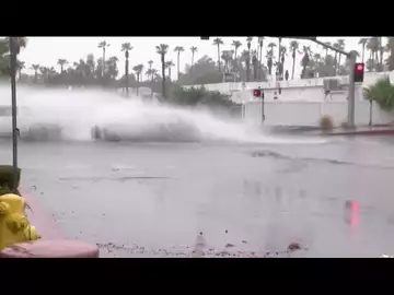 Hurricane Hilary Makes Landfall in California