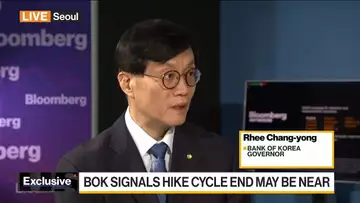 Bank of Korea May Go Up to 3.5% as Terminal Rate, Governor Rhee Says