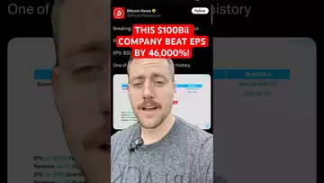 THIS $100 BILLION COMPANY BEAT EPS BY 46,000%‼️