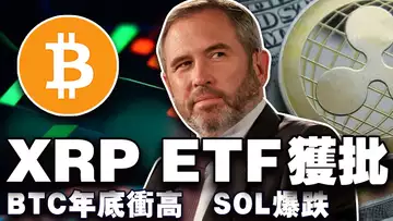 XRP ETF 获批?BTC 5 月回调年底冲高?捷克央行试水比特币储备;SOL下跌; 尼日利亚狮子大开口币安 20250220