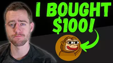 I Just Bought $100 Of This Solana Memecoin!
