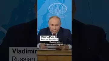 #Putin says Ukraine needs to withdraw from Eastern regions before there can be a peace deal