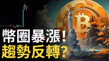 比特幣大漲︱灰度勝訴SEC︱幣圈暴漲、納指、黃金大漲︱趨勢反轉 ?