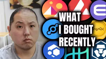 CRYPTO I BOUGHT RECENTLY...MY TOP DCA TARGETS
