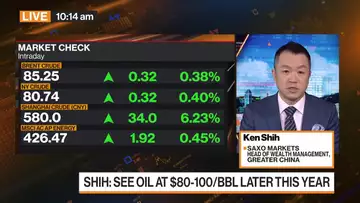 Shih: See Oil at $80-$100 a Barrel Later This Year