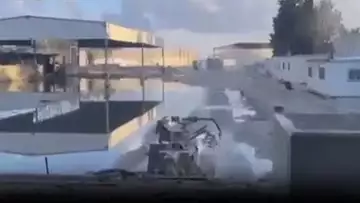 Israel Army Video Shows Tanks Entering Rafah Border Crossing Area