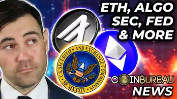 Crypto News: ETH, ALGO, Tron, SEC, Fed Moves & MORE!