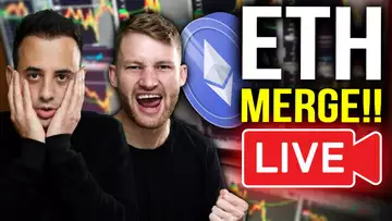Broadcasting ETH Merge Live! (Biggest Crypto Event In History)
