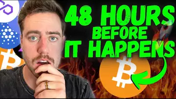 48 HOURS BEFORE IT HAPPENS! *MAJOR*