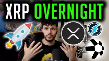 RIPPLE XRP OVERNIGHT! ETN PUMP, HBAR, XYO, QNT & MORE