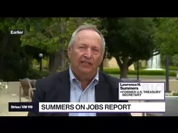 Summers: Wage Slowdown May Be Positive Inflation Sign