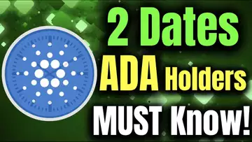 2 HUGE Dates Cardano Holders MUST KNOW! All Time Highs Coming!