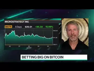 We're Being Patient With Bitcoin, Michael Saylor Says