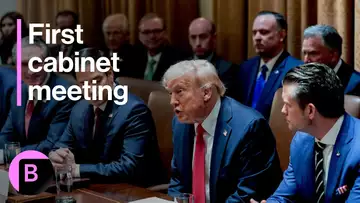 President Trump Holds First Cabinet Meeting of New Administration: Full Event