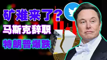 矿难一触即发,特朗普NFT爆跌;马斯克卸任推特;加密矿业“深陷泥沼”;Uniswap “破圈”搞支付;币安到底得罪了谁