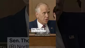 Senator asks 'whose throat to choke' if #tariffs don't pan out #trump