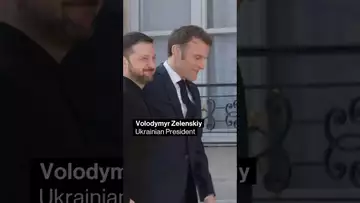 European leaders arrive for summit in Paris on #Ukraine #politics