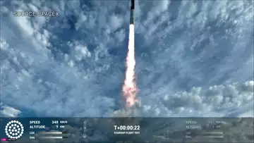 SpaceX Starship Launches on Third Test Flight