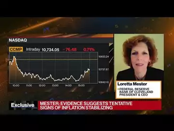 Fed's Mester Says Inflation Is Still Too High