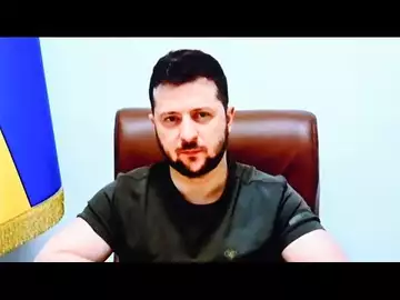 Zelenskiy Condemns Attack on Rail Evacuation Hub
