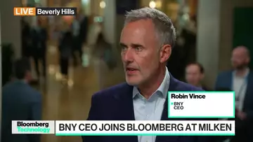 BNY CEO on Clients’ Tariff Questions, US Treasury Market