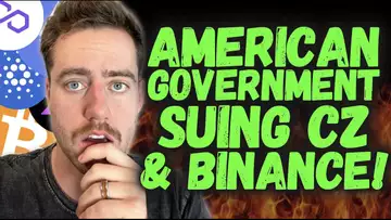 BINANCE AND CZ SUED BY U.S. GOVERNMENT! What This Means For Crypto!