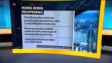 Hong Kong to Cut Hotel Quarantine as China Shows Support