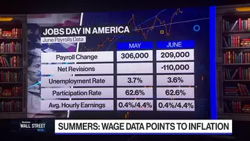 Summers's Takeaways on US Jobs Growth
