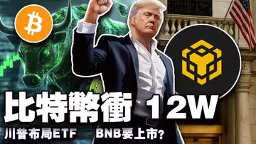比特币冲 12 万有压力；川普布局 ETF ；力挺 NFT ；蚂蚁否认搞央行数字货币；BNB 储备公司冲刺上市 20250711