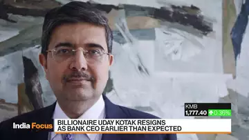 Indian Billionaire Uday Kotak Resigns as Bank CEO Earlier Than Expected