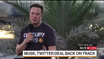 Musk-Twitter Deal Said to Be Stuck on Debt Financing