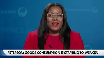Conference Board's Peterson Sees Goods Consumption Weakening