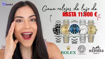 ¿Cuánto vale el ROLEX más barato? 370 € 🤯 GANÉ un Reloj ALTA GAMA en esta CAJA MISTERIOSA de JemLit