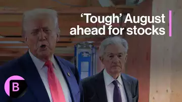 Stocks Careening Toward a Tough August: 3-Minute MLIV