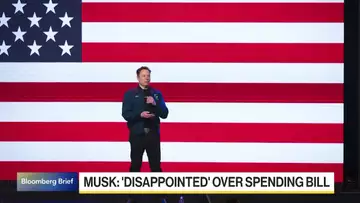 Musk ‘Disappointed’ Trump Tax Bill Raises US Deficit