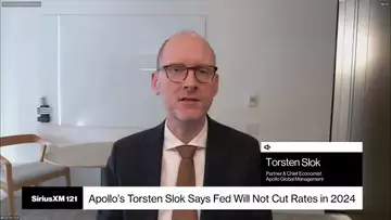 Why Apollo's Torsten Slok Doesn't See the Fed Cutting Rates in 2024