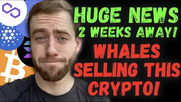 Huge Crypto News Coming That NO ONE Knows About! Whales Are Selling Crypto To Buy THIS!