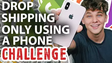 Creating a Dropshipping Business Only Using My Phone