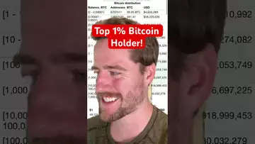 HOW MUCH BITCOIN YOU NEED TO THE IN THE TOP 1% (IT’S WAYYYY LESS THAN YOU THINK)