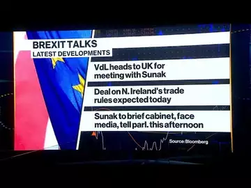 UK Latest: Sunak to Meet EU's Von der Leyen on Brexit