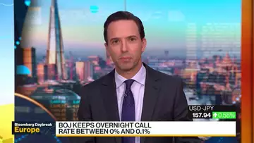 Yen Slides as BOJ Holds Rates, Farage’s Reform Overtakes Sunak’s Tories | Daybreak: Europe 06/14/24