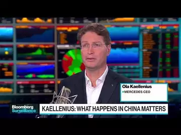 Mercedes CEO Kaellenius on China Reopening, US Trade