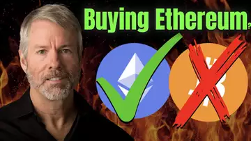 Michael Saylor LEAKED AUDIO Says He's Buying ETHEREUM?!