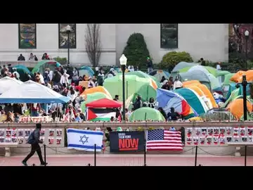 Pro-Palestinian Demonstrators Won't Leave Columbia Campus