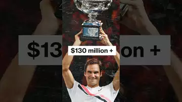 Roger Federer is now a billionaire #sports #shorts