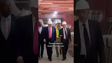 #Trump says he might sue Chair Powell over renovations at the Federal Reserve #politics