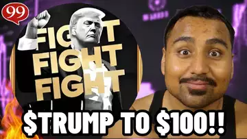 $TRUMP COIN IS GAINING MOMENTUM! THIS MAY BE THE LAST TIME TO BUY $TRUMP AT THIS LEVEL!