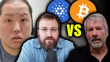 MICHAEL SAYLOR CALLS CARDANO A SECURITY....CHARLES HOSKINSON REPONDS